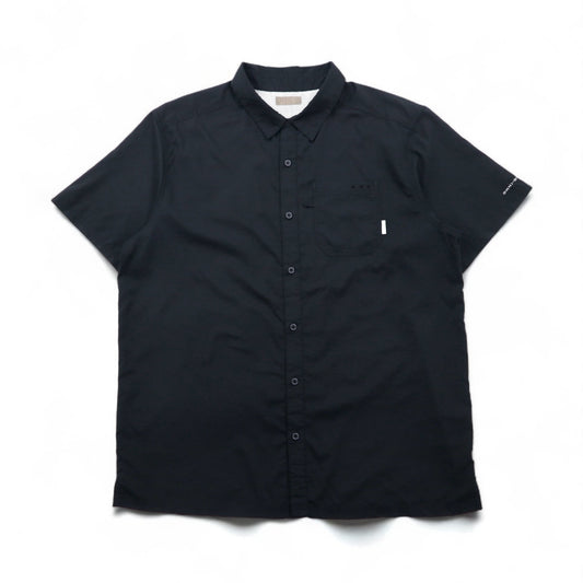 Columbia PFG オムニシェード OMNI-SHADE スラックタイドキャンプ フィッシングシャツ XL ブラック FM7042