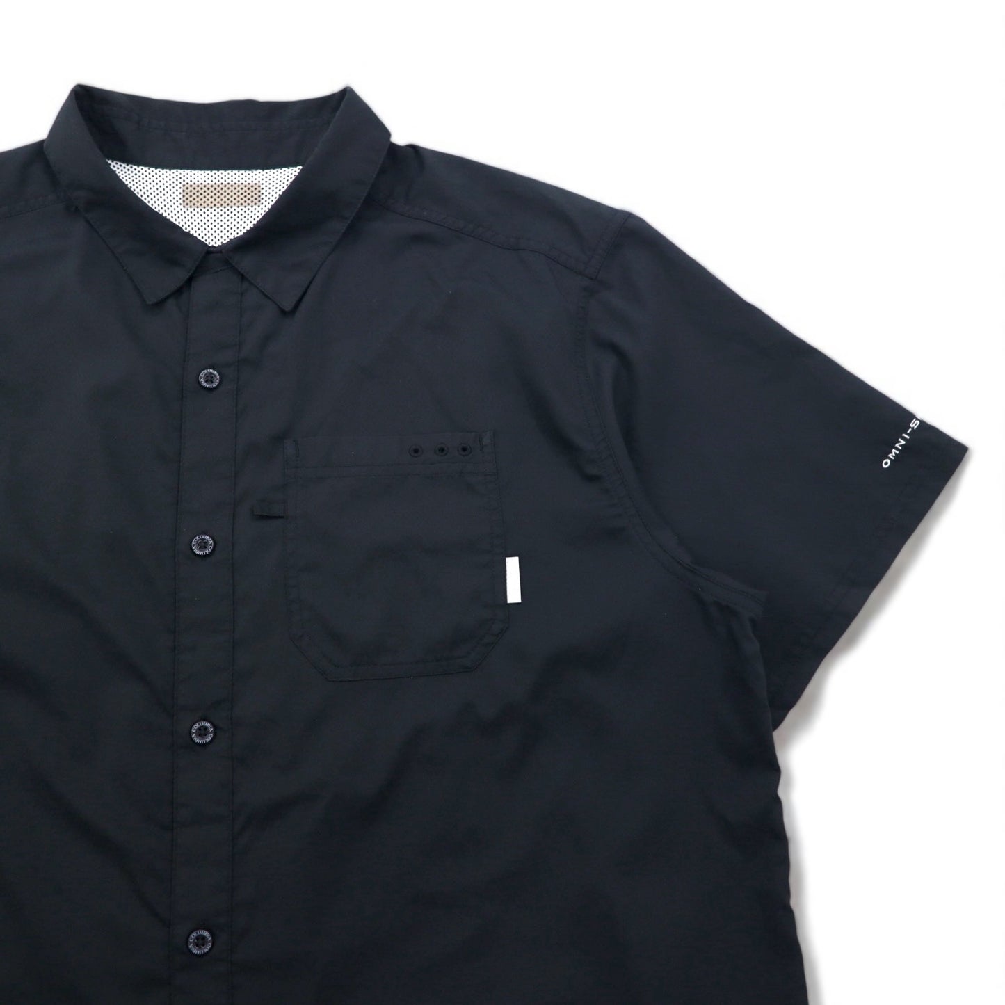 Columbia PFG オムニシェード OMNI-SHADE スラックタイドキャンプ フィッシングシャツ XL ブラック FM7042