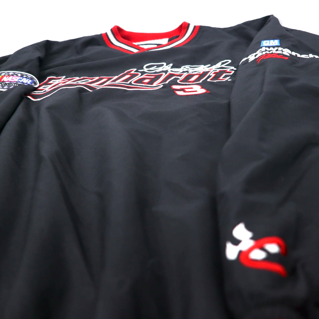 CHASE AUTHENTICS Libline Piste Racing Jacket XL Black Nylon Earnhardt Racing Big Size