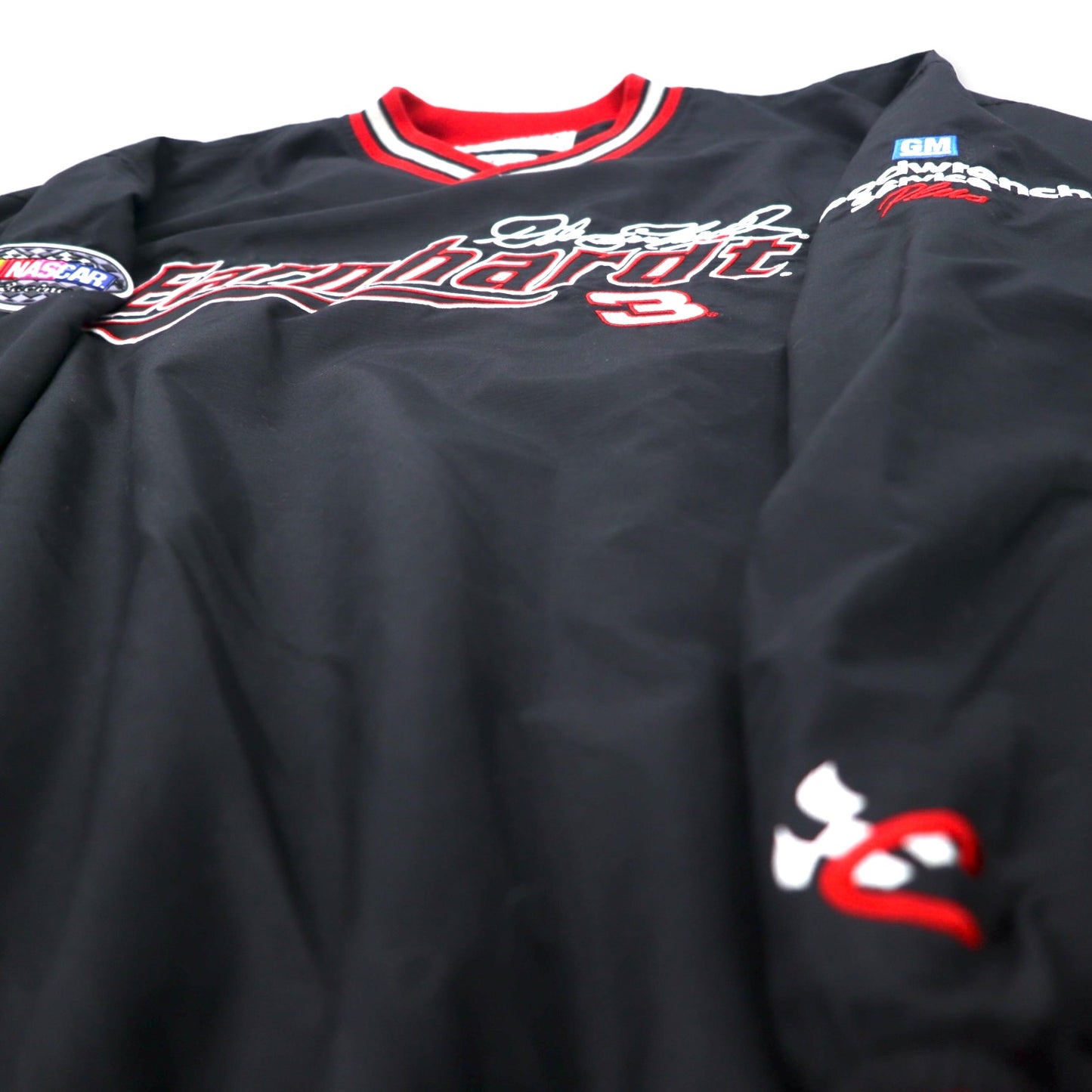 CHASE AUTHENTICS リブライン ピステ レーシングジャケット XL ブラック ナイロン Earnhardt レーシング ビッグサイズ