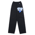日本然リトテ-古着オンライン-Champion イージー スウェットパンツ L ブラック コットン 裏起毛 カレッジ プリント PURCHASE COLLEGE エルサルバドル製-Champion Yeezy Sweatpants L Black Cotton brushed lining College Print PURCHASE COLLEGE El Salvador Made