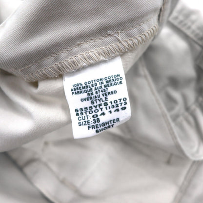 POLO JEANS CO. RALPH LAUREN 90年代 バギー ショート カーゴパンツ FREIGHTER SHORT ハーフパンツ XL ベージュ コットン
