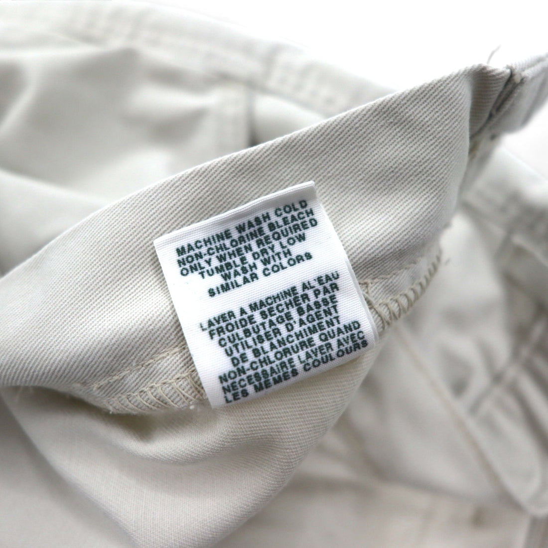 POLO JEANS CO. RALPH LAUREN 90年代 バギー ショート カーゴパンツ FREIGHTER SHORT ハーフパンツ XL ベージュ コットン