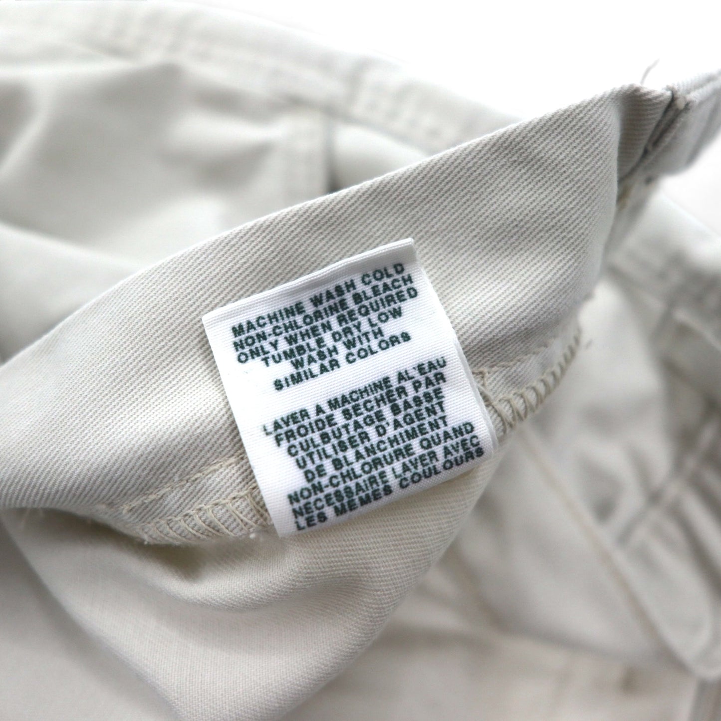 POLO JEANS CO. RALPH LAUREN 90年代 バギー ショート カーゴパンツ FREIGHTER SHORT ハーフパンツ XL ベージュ コットン