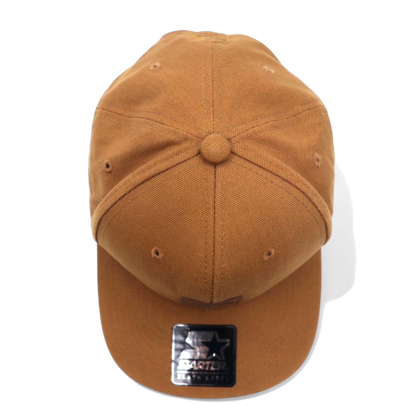 carhartt WIP × STARTER BLACK LABEL スナップバック キャップ OSFM ベージュ コットン キャンバス LOGO STARTER CAP 未使用品