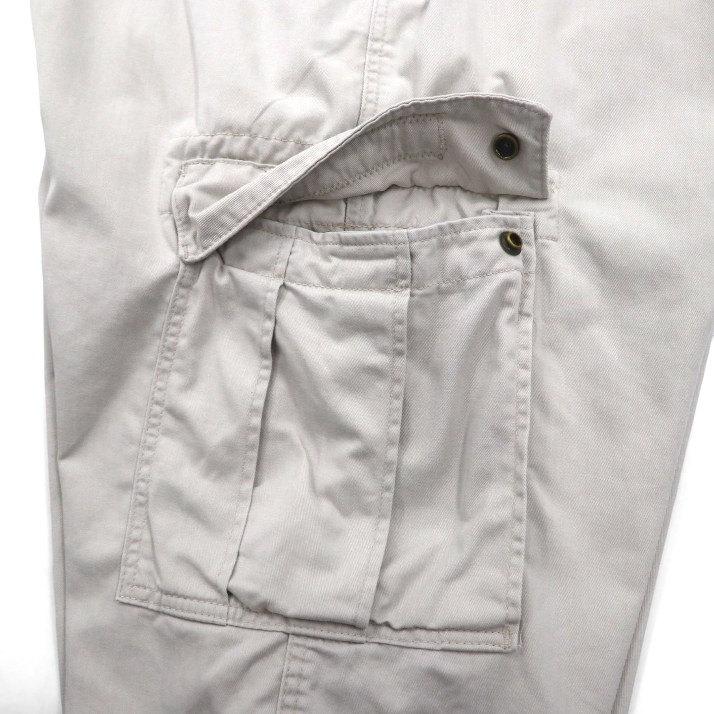 POLO JEANS CO. RALPH LAUREN 90年代 バギー ショート カーゴパンツ FREIGHTER SHORT ハーフパンツ XL ベージュ コットン