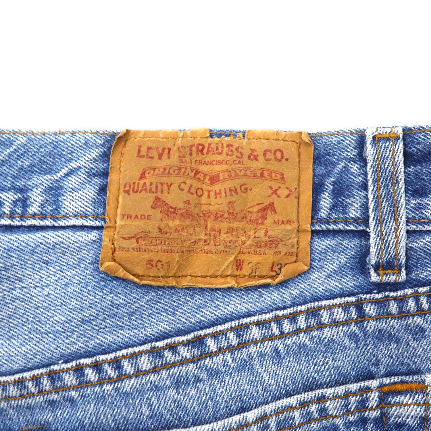 Levi's USA MADE 90s 501 Denim Pants 36 Blue 00501-0190 – 日本然リトテ