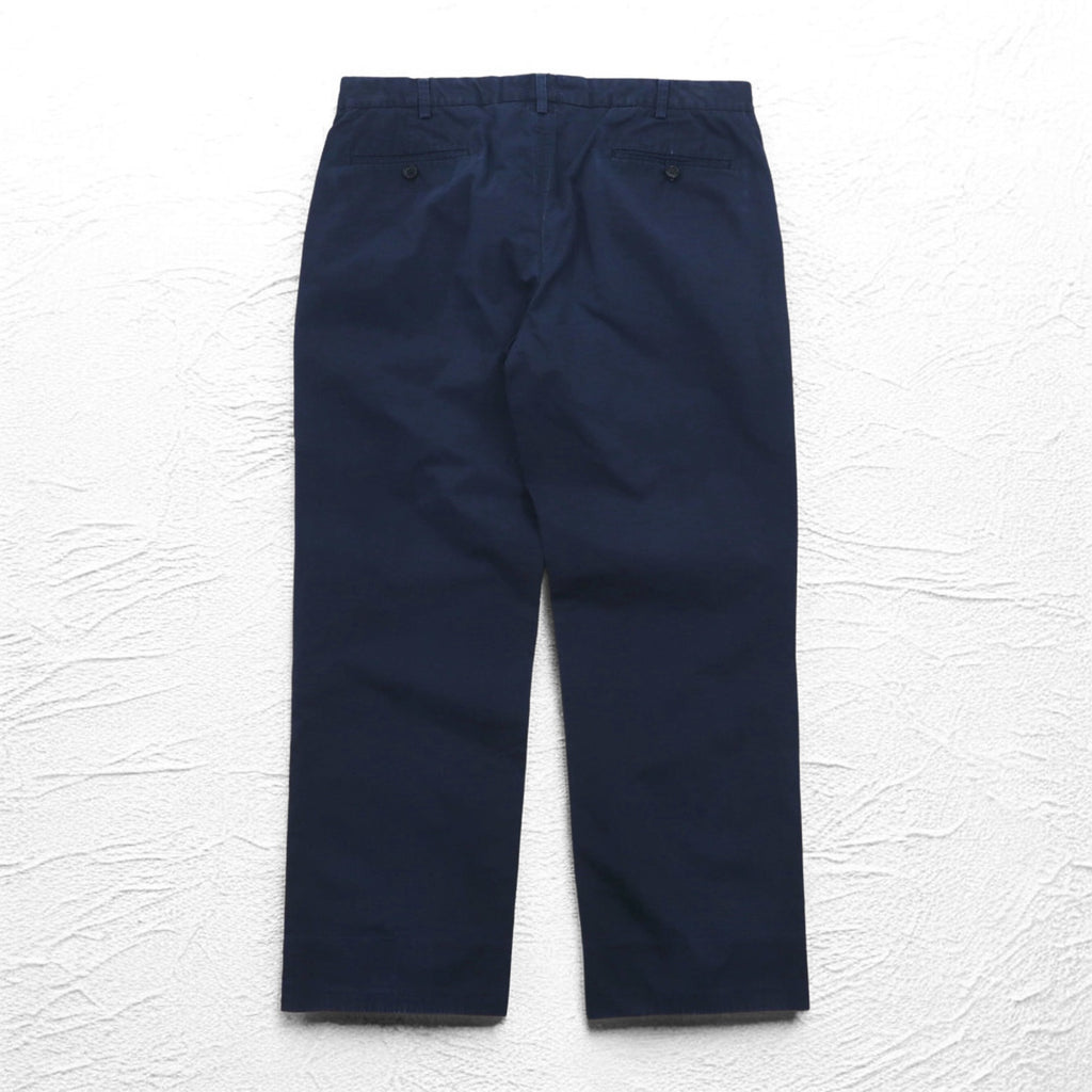 Polo by Ralph Lauren ワーク チノパンツ L ネイビー コットン