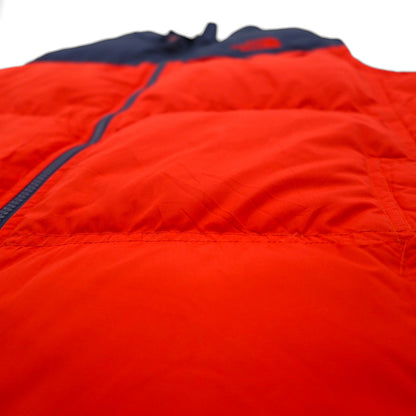THE NORTH FACE 550 Fill Power Down Vest, Size L, Red, Two-Tone, US Standard
