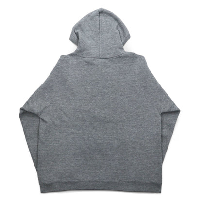 Reebok 90年代 USA製 ベクターロゴ プルオーバー パーカー M グレー コットン