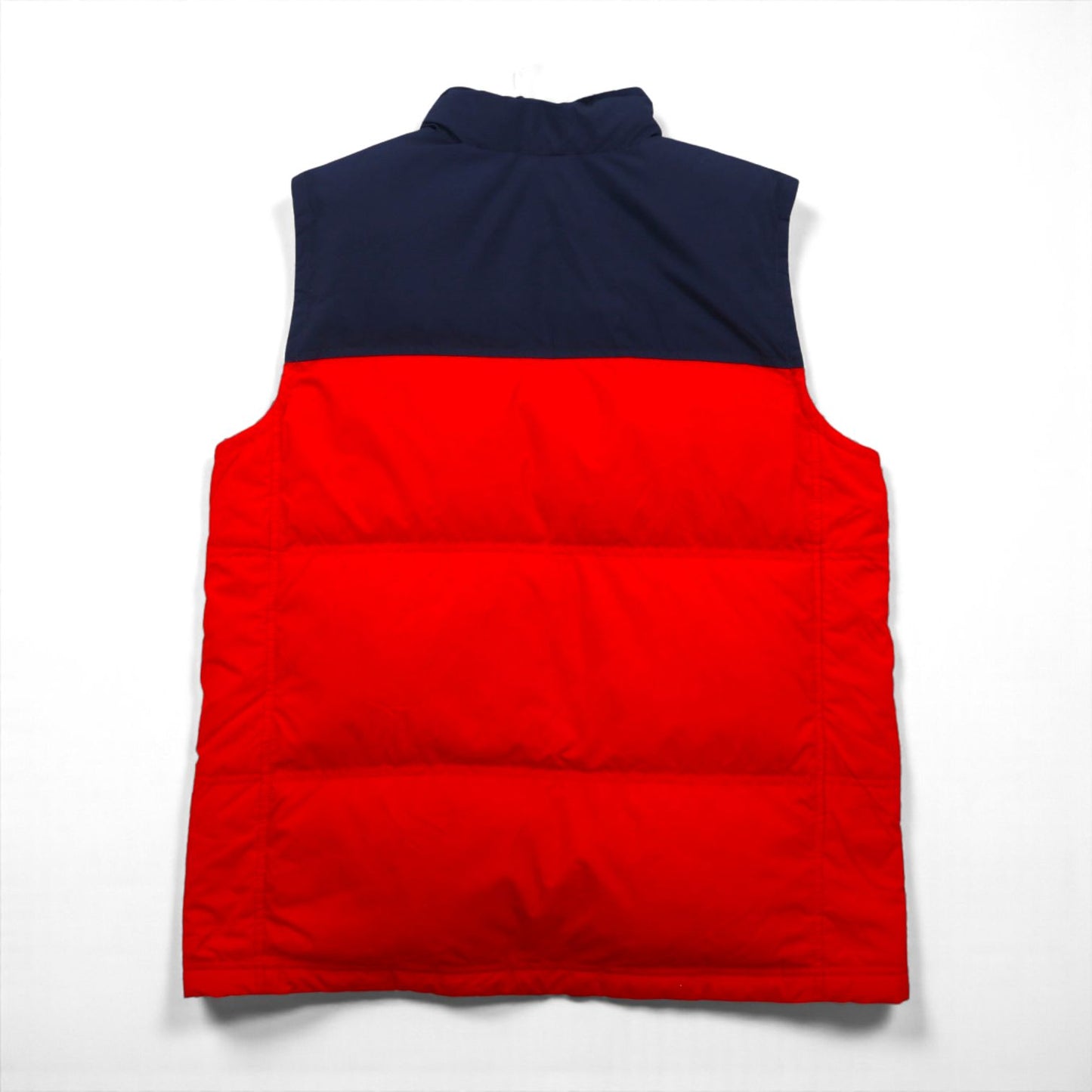 THE NORTH FACE 550 Fill Power Down Vest, Size L, Red, Two-Tone, US Standard