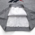 Reebok 90s USA Made Vector Logo Pullover Hoodie M Grey Cotton