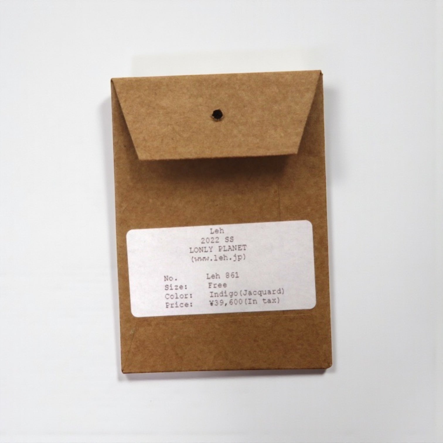 Leh Shoulder Bag DOME TYPE BAG (ANTIQUE INDIGO) Antique Wool Sashiko LONELY PLANET 861