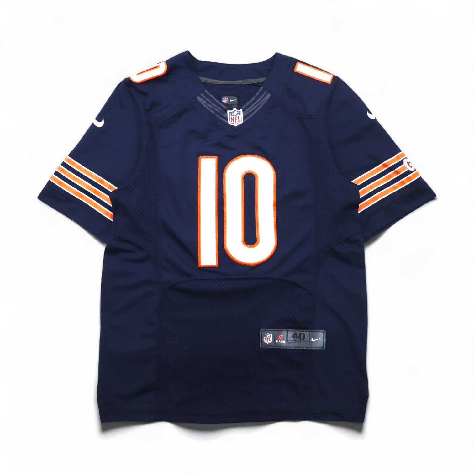 NIKE Game Shirt, Size M, Navy, Mesh, Polyester, NFL Numbering