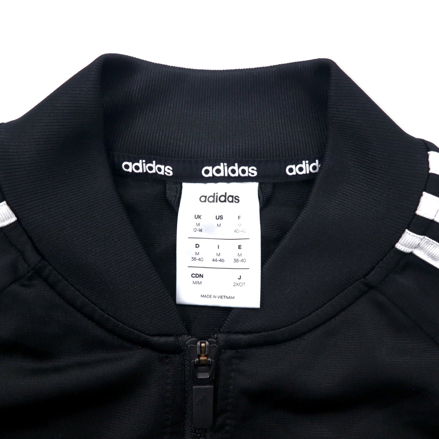 adidas トラックジャケット ジャージ 2XOT ブラック ポリエステル 3ストライプス NWT Women's adidas Dazzle Tricot Track Jacket Black DZ7657