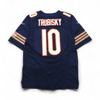 NIKE Game Shirt, Size M, Navy, Mesh, Polyester, NFL Numbering