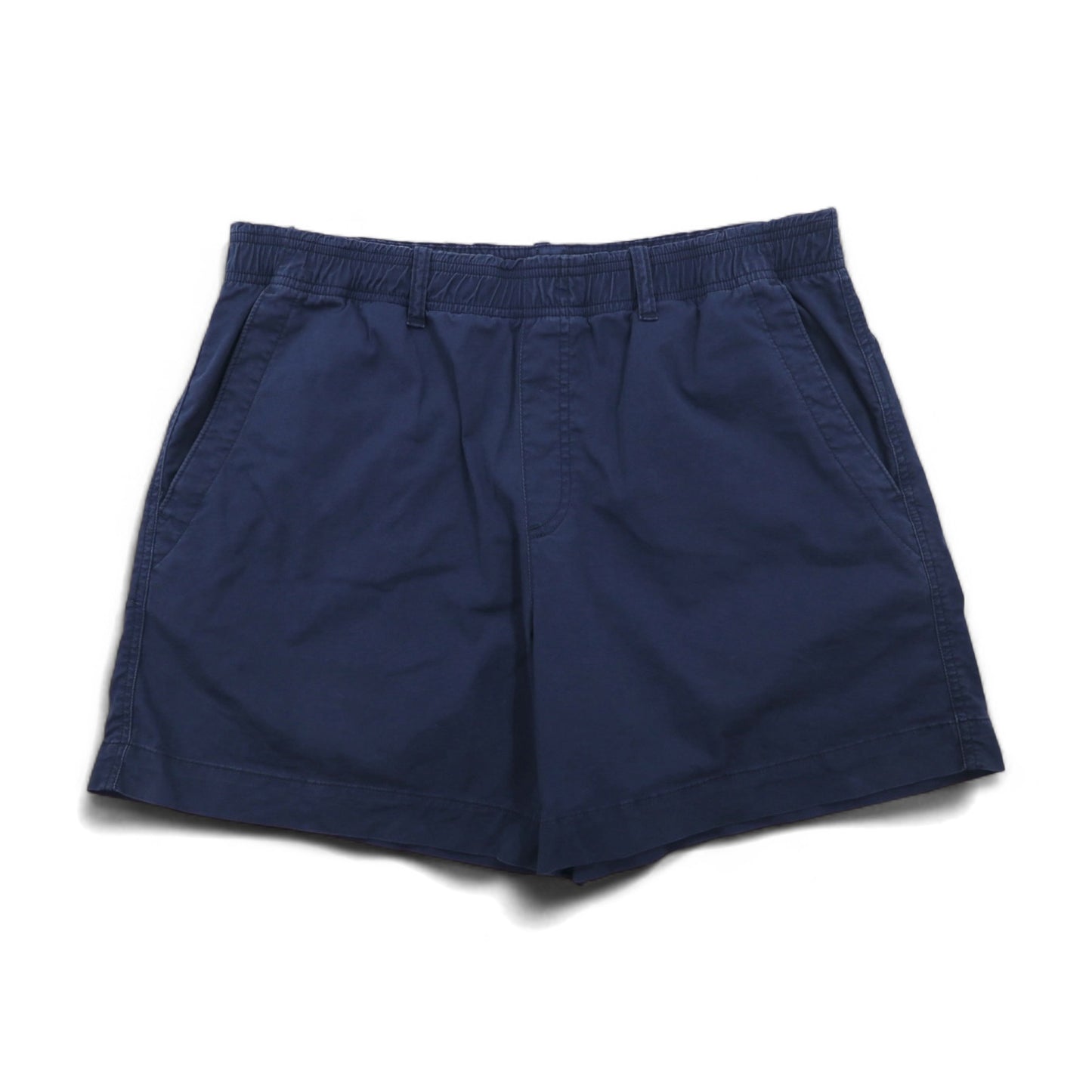 POLO RALPH LAUREN Stretch Easy Shorts, Size L, Navy Cotton
