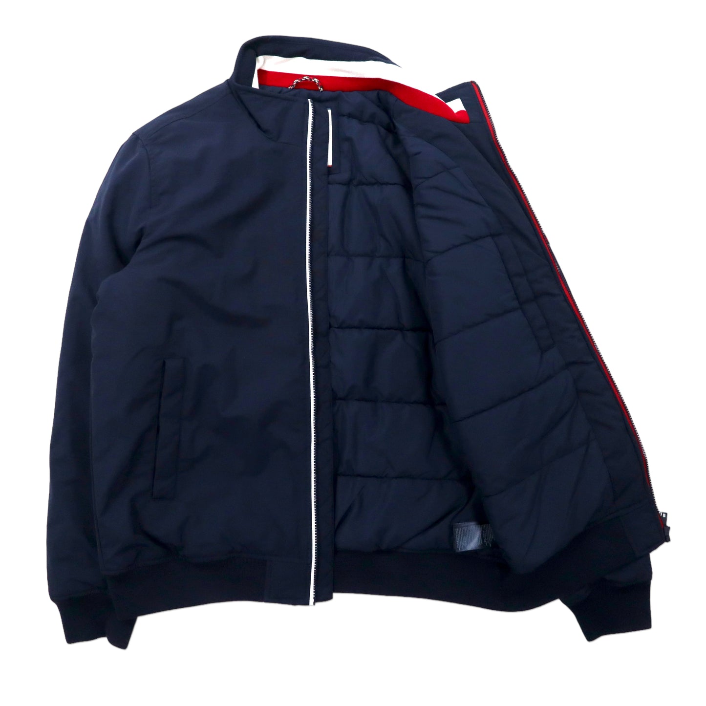 TOMMY JEANS パデッドジャケット XL ネイビー ポリエステル 中綿 DM0DM06599