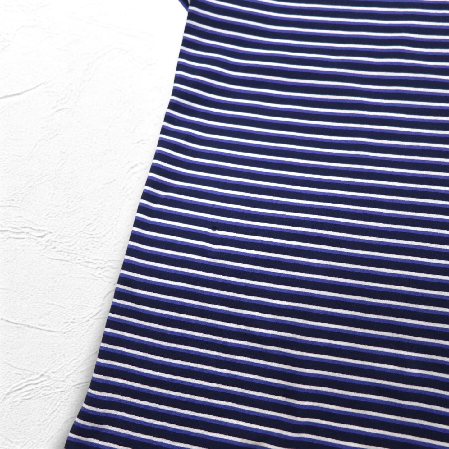 Polo by Ralph Lauren 90年代 ポロシャツ XL ビッグサイズ ネイビー ボーダー ピマコットン GOLF FIT スモールポニー刺繍 ペルー製