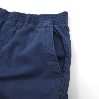POLO RALPH LAUREN Stretch Easy Shorts, Size L, Navy Cotton