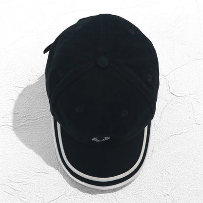 FRED PERRY 6パネルキャップ FREE キャップ ブラック コットン ワンポイントロゴ刺繍