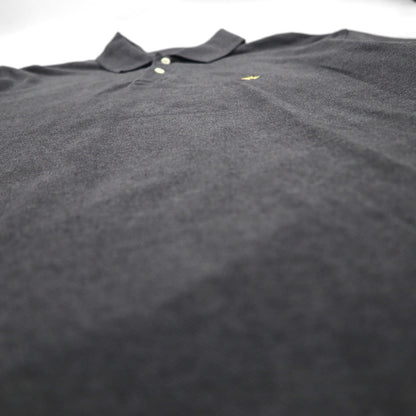 Brooks Brothers Polo Shirt, Size L, Gray, Cotton, Pique, with Embroidered Logo