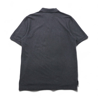 Brooks Brothers Polo Shirt, Size L, Gray, Cotton, Pique, with Embroidered Logo