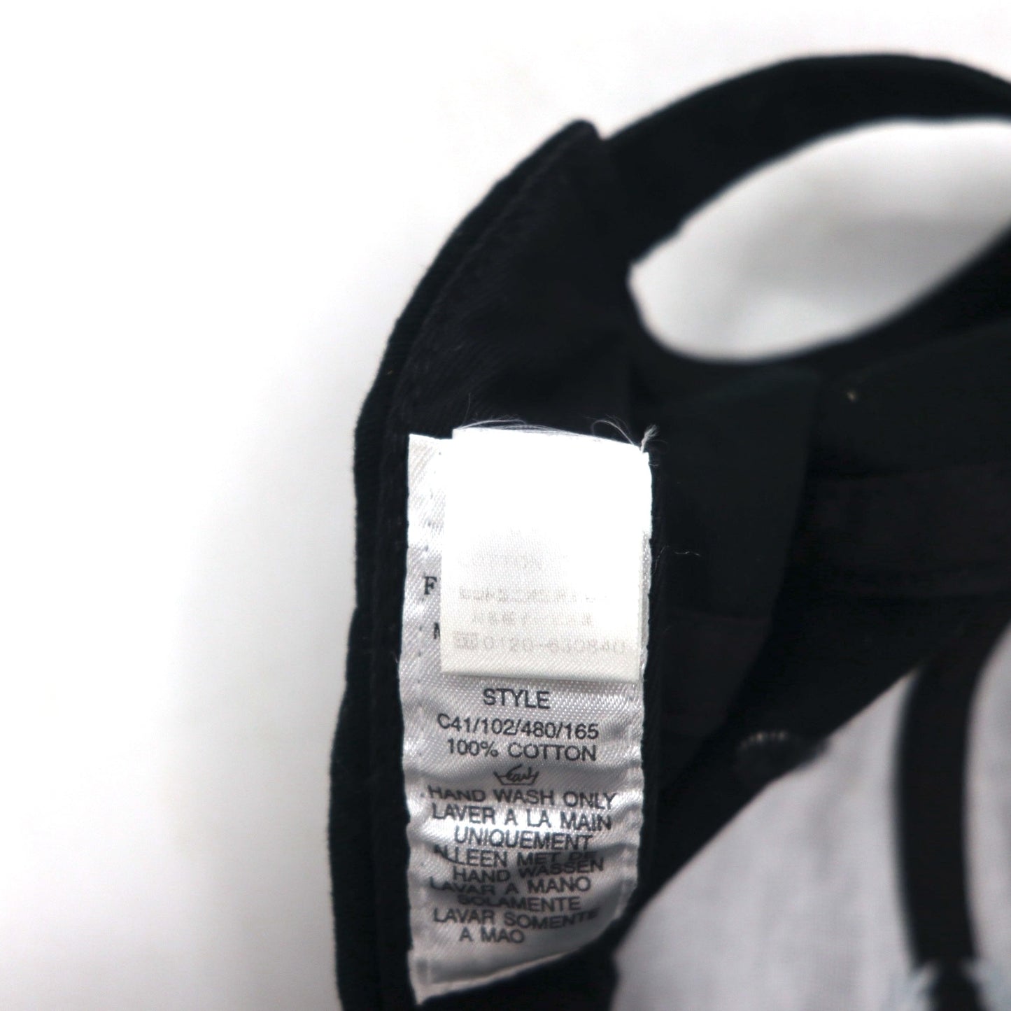 FRED PERRY 6パネルキャップ FREE キャップ ブラック コットン ワンポイントロゴ刺繍