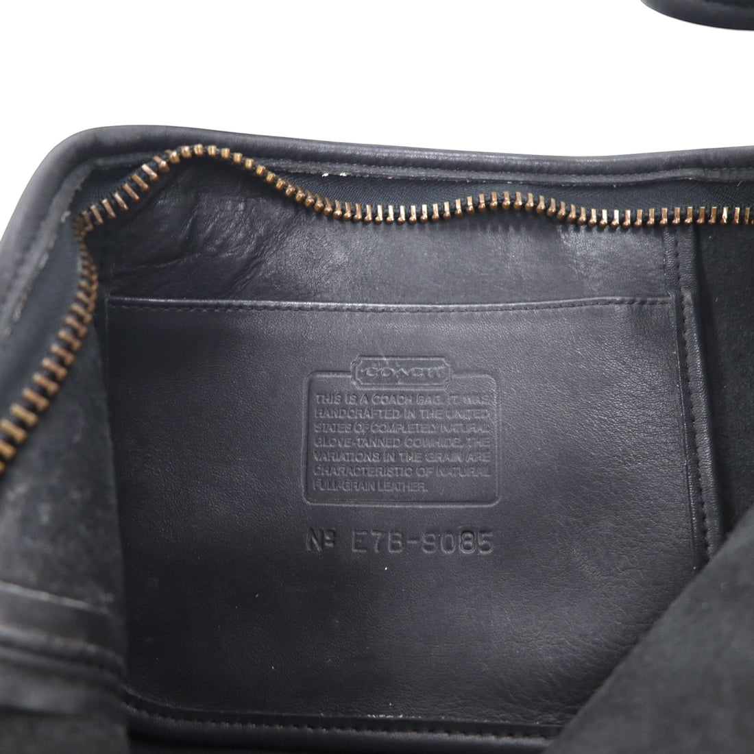 COACH オールドコーチ USA製 ヴィンテージ バケツ型 ショルダーバッグ 牛革 レザー 9085
