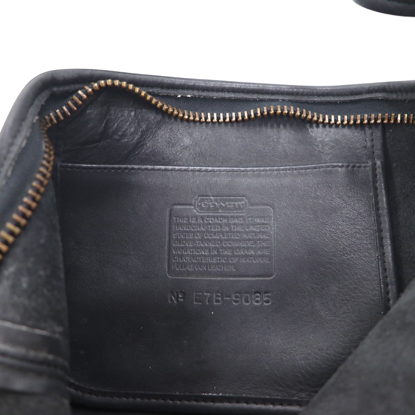 COACH Vintage Bucket Shoulder Bag, Made in USA, Cowhide Leather, 9085