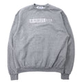 日本然リトテ-古着オンライン-Champion ECO クルーネック スウェット 2XL グレー コットン 裏起毛 MINIMIZE RISK 刺繍 エルサルバドル製-Champion ECO Crewneck Sweatshirt 2XL Gray Cotton brushed lining MINIMIZE RISK Embroidery El Salvador Made