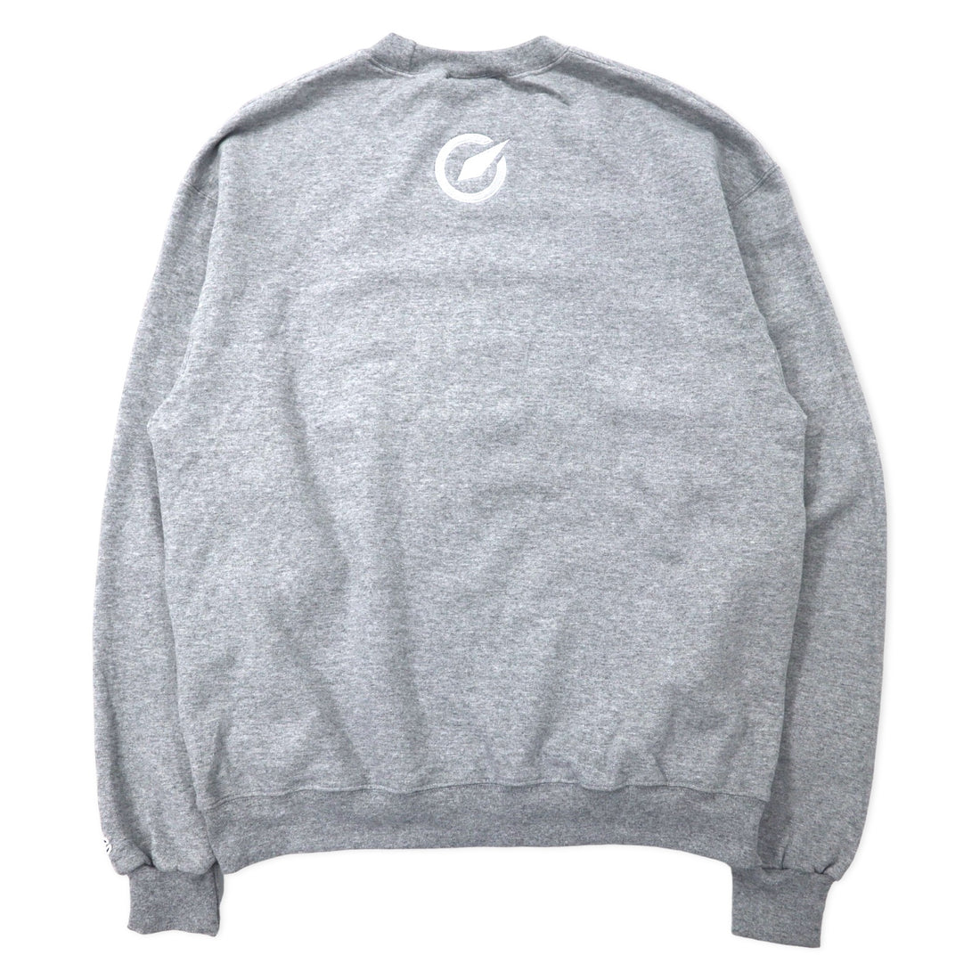 Champion ECO Crew Neck Sweatshirt 2XL Gray Cotton Brushed Back MINIMIZE RISK Embroidery Made in El Salvador