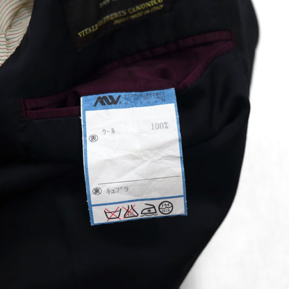 Paul Smith 90年代 SUPER 100's 3B スーツ セットアップ XL グレー チェック ウール VITALE BARBERIS CANONICO イタリア製生地 日本製