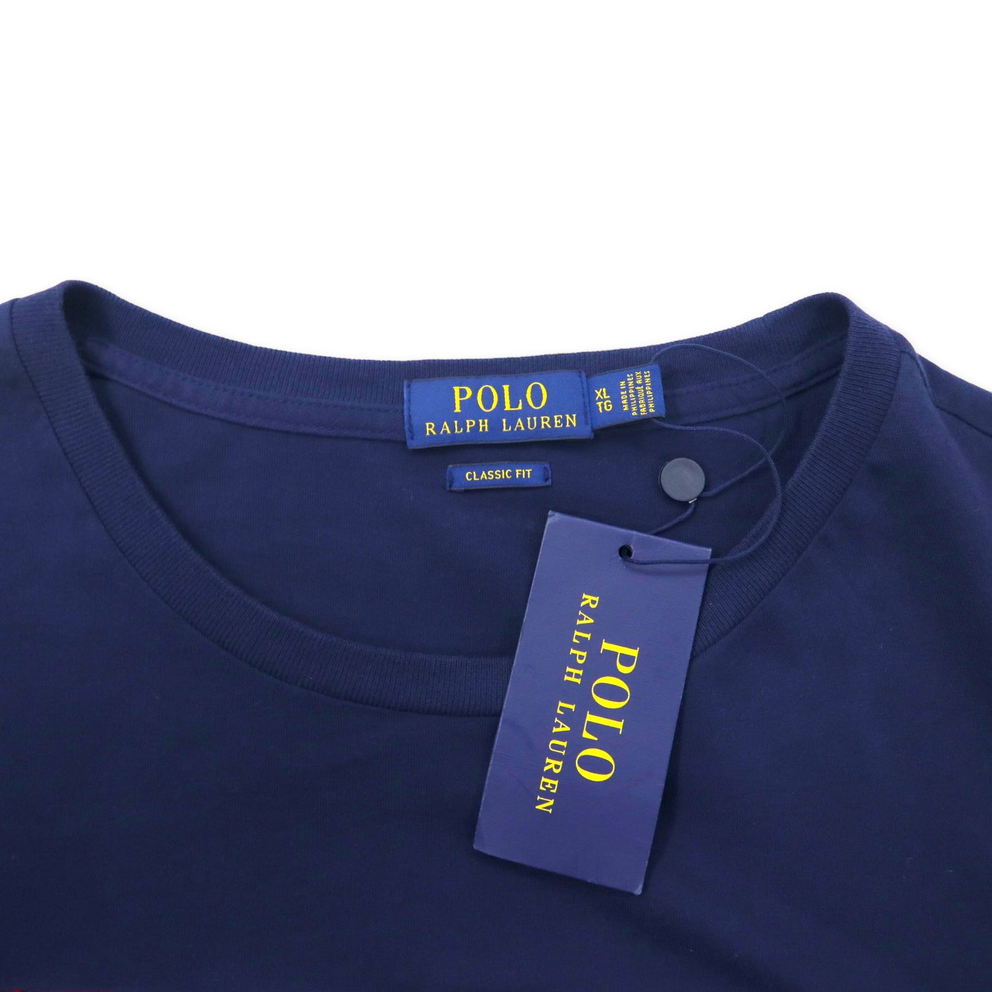 POLO RALPH LAUREN カプセルコレクション CP RL-93 Tシャツ XL ネイビー コットン CAPSULE 未使用品