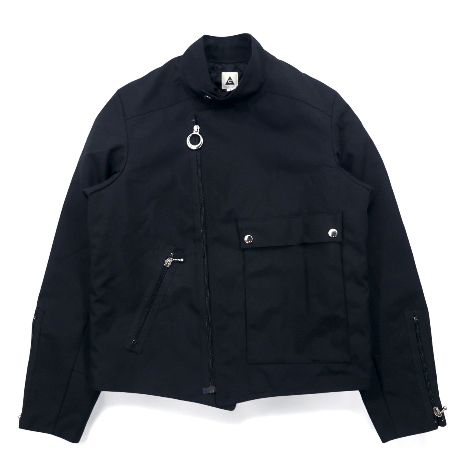 THE モンゴリアンチョップス candy rider 中綿 ライダース ジャケット S ブラック CORDURA 日本製