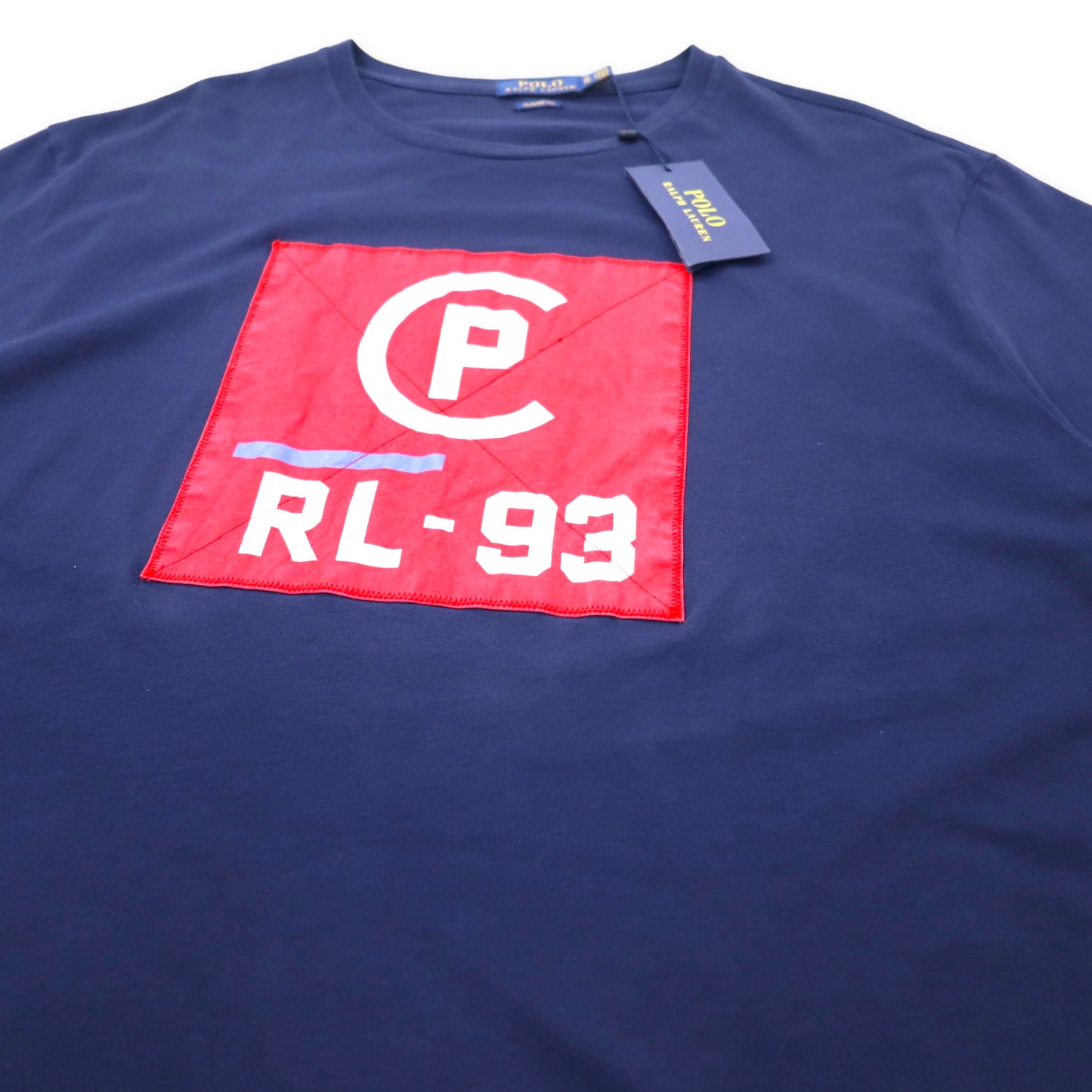 POLO RALPH LAUREN カプセルコレクション CP RL-93 Tシャツ XL ネイビー コットン CAPSULE 未使用品