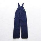RED KAP Denim Overalls L Indigo Blue BD10DN Made in Mexico