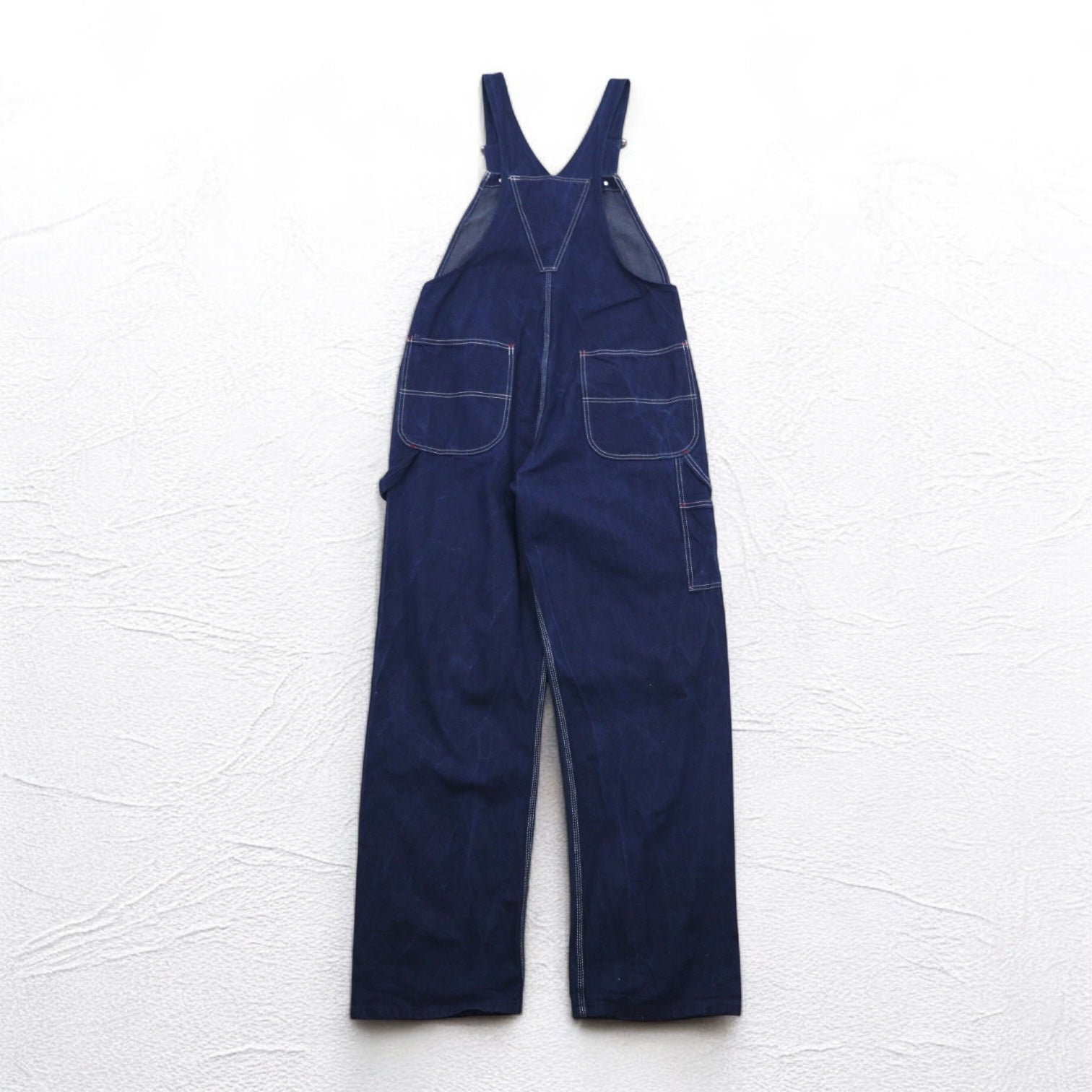 RED KAP Denim Overalls L Indigo Blue BD10DN Made in Mexico