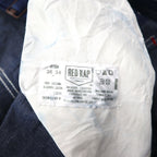 RED KAP Denim Overalls L Indigo Blue BD10DN Made in Mexico