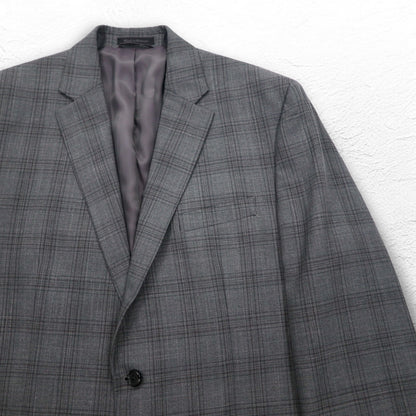 LAUREN RALPH LAUREN 2B テーラードジャケット スーツ XL グレー チェック Macy's 別注