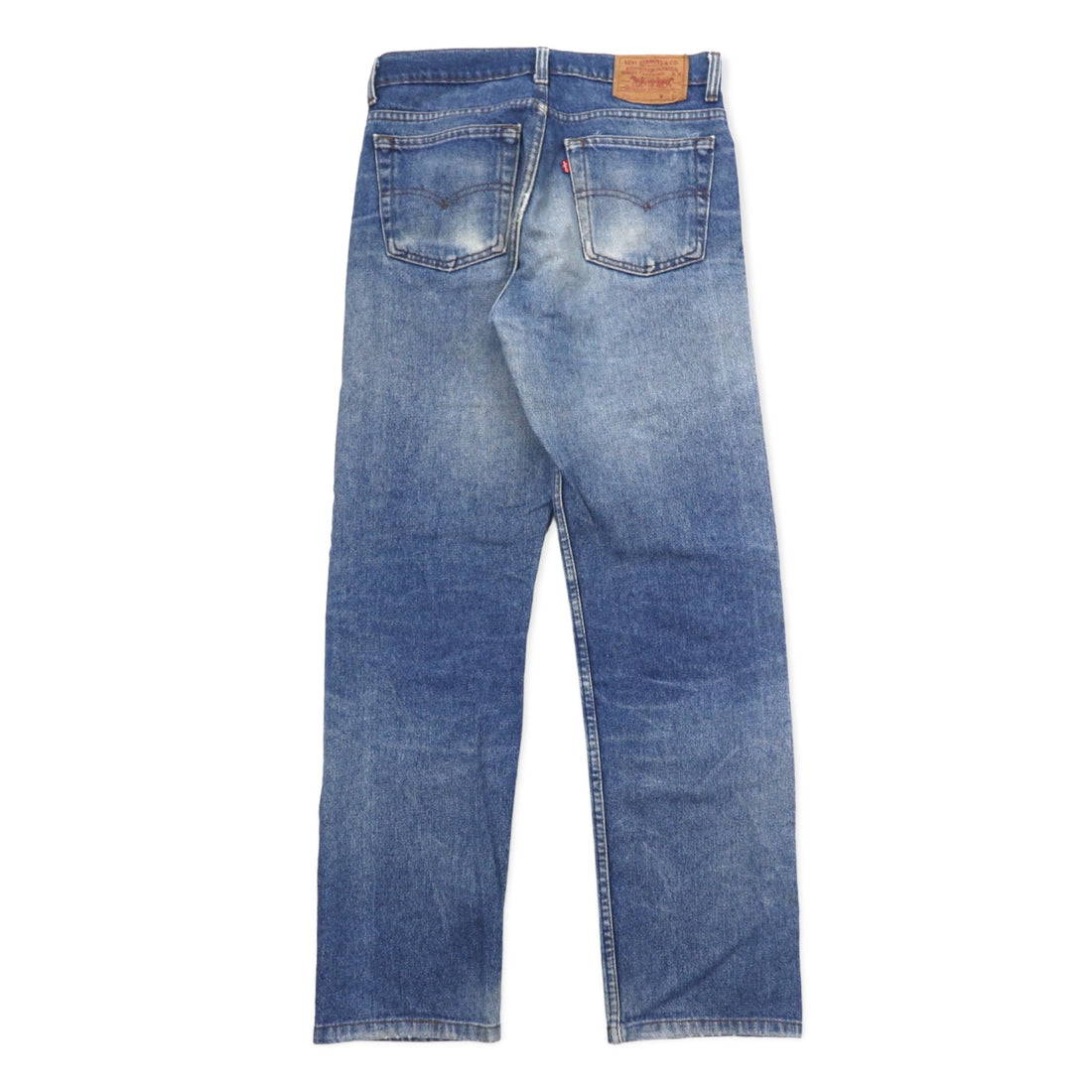 Levi's USA made 90s denim pants size 31 blue cotton 525 button lining zipper fly 505-0217