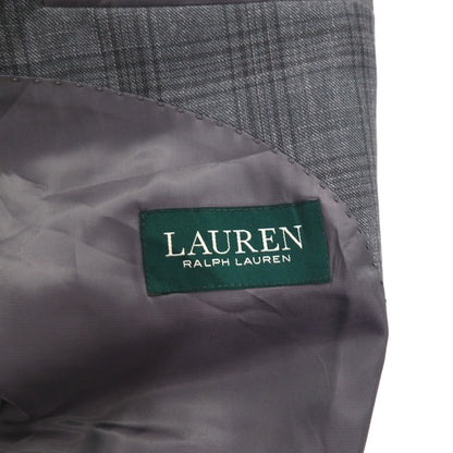 LAUREN RALPH LAUREN 2B テーラードジャケット スーツ XL グレー チェック Macy's 別注