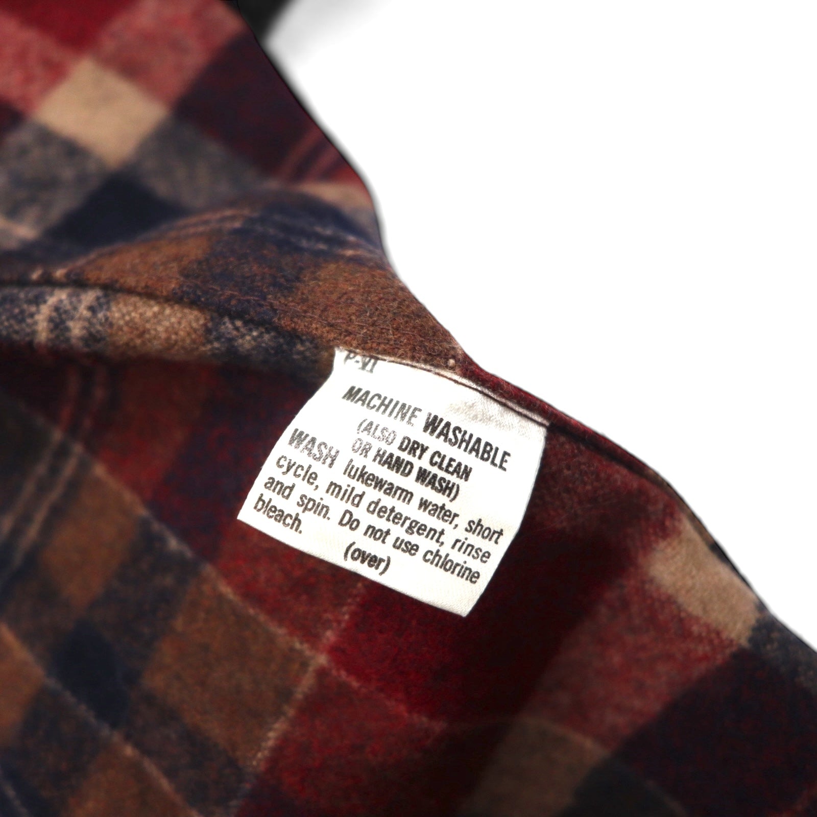 Vintage PENDLETON 1970s USA Made Shawl Collar Robe, Red, Pure Virgin Wool, Tartan Check, Size M