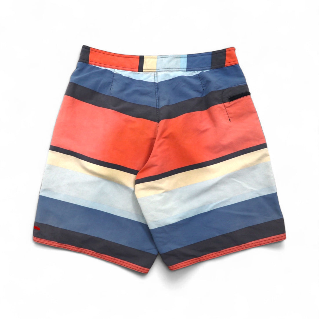 patagonia ウェーブフェアラー ボードショーツ ハーフパンツ WAVEFARER BOARD SHORTS ショートパンツ M マルチカラー ボーダー ナイロン 86556