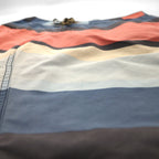 Patagonia Wavefarer Board Shorts, Size M, Multicolor Striped Nylon, 86556