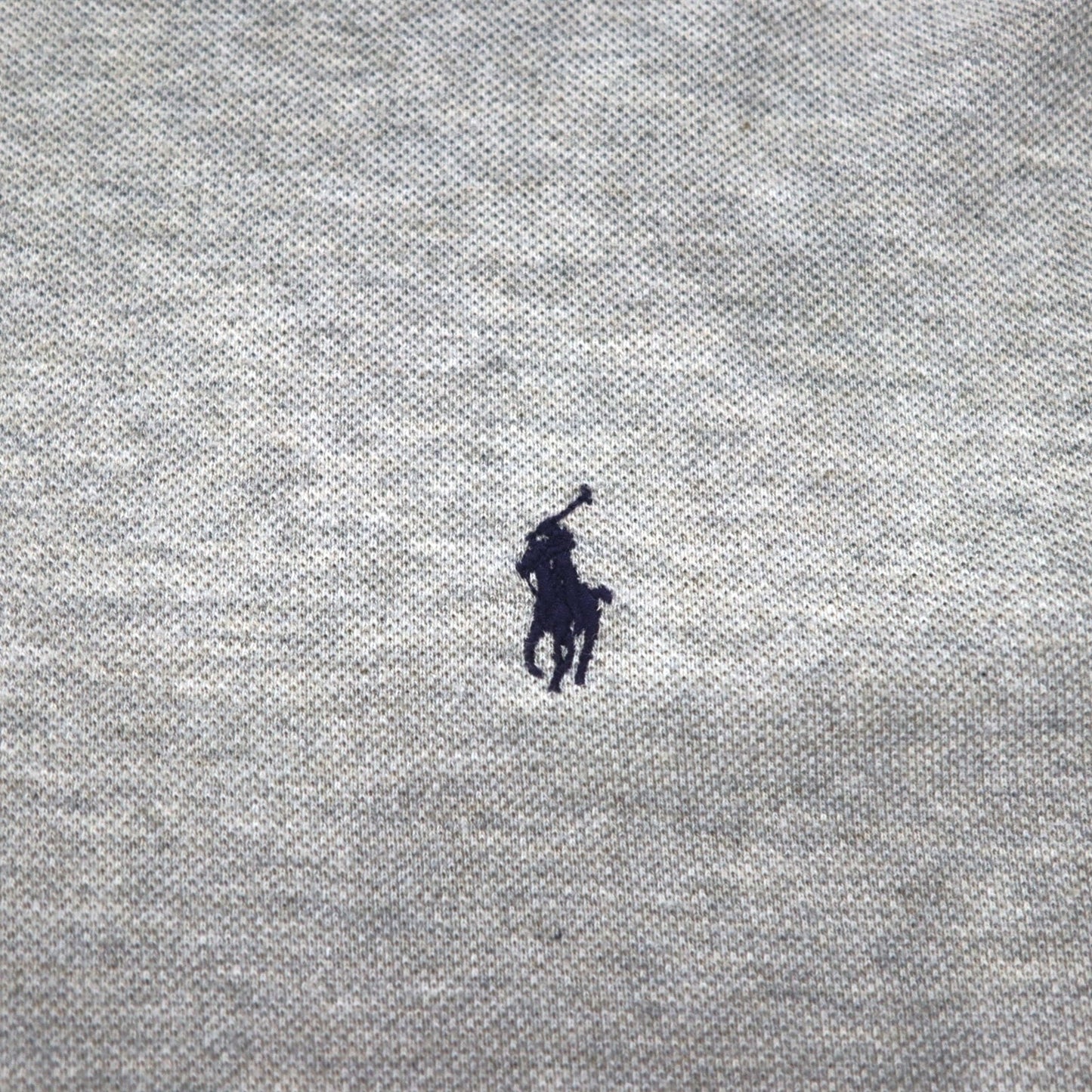 Polo by Ralph Lauren 90年代 ポロシャツ M グレー コットン スモールポニー刺繍