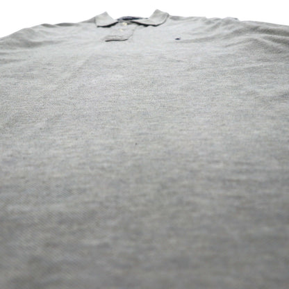 Polo by Ralph Lauren 90年代 ポロシャツ M グレー コットン スモールポニー刺繍