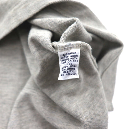 Polo by Ralph Lauren 90年代 ポロシャツ M グレー コットン スモールポニー刺繍