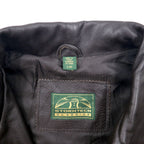 STORMTECH CLASSICS Full-Zip Leather Jacket, Brown, Size L