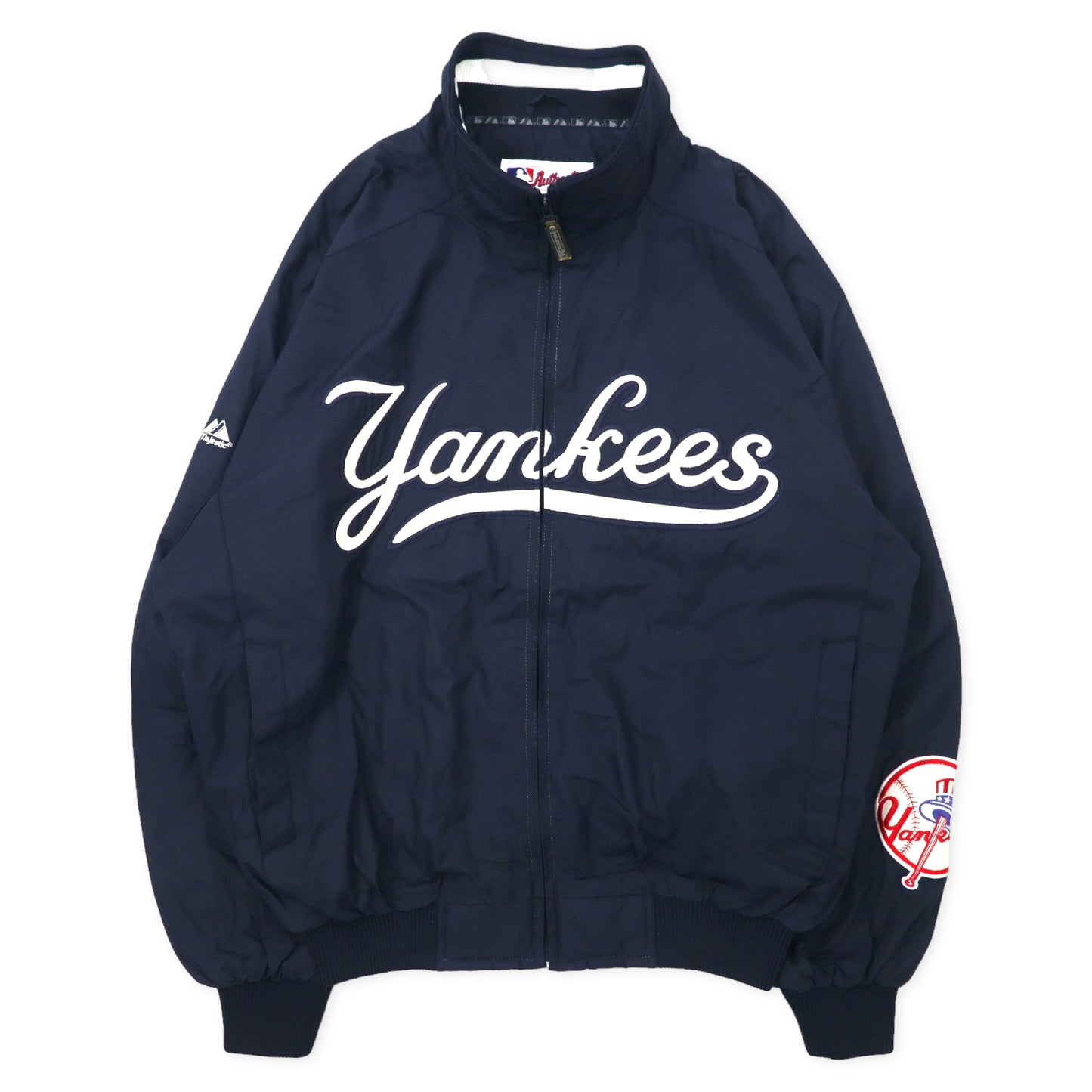 majestic MLB New York Yankees スタジャン ナイロンジャケット L